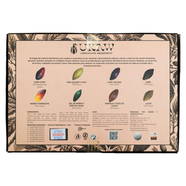 Bombones Macizos de Cacao pintados a mano + Arreglo floral con rosas y heliconia – Edición Día de la Madre | UKAW - Image 8